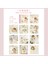 Stil 7 50 Adet Bloknot Malzeme Kağıt Vintage Mektup Çiçek Bahçe Önemsiz Dergisi Scrapbooking Önemsiz Dergisi Arka Plan Kağıt Not Defteri (Yurt Dışından) 1