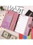 Çizgi A6 2023 Yeni Glitter Pu Deri Dıy Bağlayıcı Defter Kapağı Günlüğü Gündem Planlayıcısı Kağıt Kapak Okul Kırtasiye (Yurt Dışından) 4