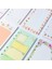 Kırmızı A5 40 Sayfa/paket A6 A5 Renkli Yedekler Spiral Defter Iç Sayfalar 6 Delik Gevşek Yaprak Diario Cilt Kağıdı Planlayıcı Dolgu Kağıdı (Yurt Dışından) 4