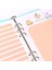 Kırmızı A5 40 Sayfa/paket A6 A5 Renkli Yedekler Spiral Defter Iç Sayfalar 6 Delik Gevşek Yaprak Diario Cilt Kağıdı Planlayıcı Dolgu Kağıdı (Yurt Dışından) 5
