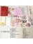 Deluxe Paket Japon Sakura Pembe Kırmızı Mor Anime Gevşek Yaprak Defter Kawaii Seyahat Dergisi El Kitabı Spiral A6 Sevimli Günlüğü Planlayıcısı Organizatör (Yurt Dışından) 1