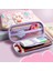 15 Kalem Kutusu Kawaii Kırtasiye Kalem Kutusu Unicorn Estuches Escolar 3D Uzay Kalem Kutusu Trousse Okul Malzemeleri Sevimli Kalem Kutusu (Yurt Dışından) 3
