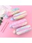Gradyan Mor-1pc Kawaii Sevimli Peluş Kalem Kutusu Degrade Renk Sekizgen Kalem Kutusu Kız Makyaj Çantası Kozmetik Çantası Öğrenci Saklama Çantası Kırtasiye (Yurt Dışından) 5