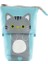 Mavi Sevimli Kedi Okul Kalem Kutusu Kız Erkek Kalem Kutusu Tuval Kartuş Kalem Çantası Kawaii Unicorn Kalem Kutusu Kırtasiye Kore Ceza Kiti (Yurt Dışından) 1
