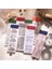 Bir Journamm 30 Adet/paket Retro Turnusol Kağıdı Bilet Serisi Malzeme Kağıt Önemsiz Dergisi Dıy Kırtasiye Scrapbooking Deco Not Kağıdı (Yurt Dışından) 2