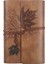 Turuncu A5 235X165MM A7/a6/a5 Gezginler Vintage Dizüstü Pu Deri Boş Kraft Günlüğü Not Defteri Dergisi Eskiz Defteri Kırtasiye Okul Ofis Malzemeleri (Yurt Dışından) 5