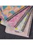 BX-4532-01 A6 A5 A6 A7 Kerry Yaratıcı Gevşek Yaprak Bobin Kitap Ins Çiçek Öğrenci Not Defteri Gelişmiş Günlüğü Ciltli Defter (Yurt Dışından) 2