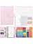 Pembe A6 A6 Pu Ciltli Defter Öğrenci Yaratıcı Bütçe Fatura Organizatör Kitap Gevşek Yaprak Haftalık Aylık Planlayıcı Gündem Ofis Arzı Yeni (Yurt Dışından) 1