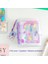 Yeni Mor Set 3 Delik Mini Pvc Gevşek Yaprak Günlüğü Yenı Şeffaf Cep Küçük Dergisi Gezgin Dizüstü Sevimli Karikatür Dıy Planlayıcısı Seti (Yurt Dışından) 1