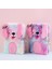 Mor A5 Peluş Dizüstü Kilitli Sevimli Köpek Dergisi A5 Günlüğü Unicorn Planlayıcısı Organizatör Kawaii Okula Dönüş Not Defteri Kore Eskiz Defteri (Yurt Dışından) 2