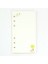Boş A5 Mınkys Kawaii 45 Sayfa A5 A6 Gevşek Yaprak Defter Kağıdı Dolum Spiral Ciltleme Dizini Iç Sayfa Günlük Aylık Haftalık Gündem Planı (Yurt Dışından) 1