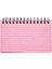 Pembe Çok Fonksiyonlu Mesaj Defteri Akademik Hafif Not Defteri Kütüphane Dizüstü Bilgisayarı Için Küçük Spiral Defter (Yurt Dışından) 1