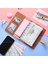 Fermuarlı Çanta A6 Pu Deri Defter Bütçe Bağlayıcı 6 Fermuarlı Kese Sayfaları Doldurulabilir 6 Halka Gevşek Yaprak Kişisel Planlayıcı Bağlayıcı Çıkartmalar (Yurt Dışından) 4
