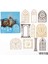Stil 4 10 Yaprak Bitki Çelenk Vintage El Yapımı Malzeme Retro Içi Boş Kağıt Kart Stoğu Kolaj Deco Kağıt Mermi Günlük Aksesuarları (Yurt Dışından) 1