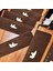 Stil 4 5PCS(55X22X4.5CM) 1/5/10/14PCS Aydınlık Yumuşak Merdiven Basamağı Pedleri Çeşitli Desen Kendinden Yapışkanlı Kaymaz Emici Merdiven Halı Pedi Koruma Pedi (Yurt Dışından) 5