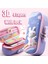 Ay Unicorn-2 Katmanlı 3D Büyük Kapasiteli Unicorn Kalem Kutusu Kawaii Sevimli Kalem Kutusu Çanta Kılıfı Okula Dönüş Malzemeleri Organizatör Kore Japon Kırtasiye (Yurt Dışından) 3
