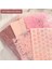 Scz-Dxjswhh-03 10 Yaprak Yaratıcı Karışık Özel Malzeme Kağıt A5 Gazlı Bez Örgü Içi Boş Günlük Dekorasyon Bloknot Scrapbooking Arka Plan Kağıdı (Yurt Dışından) 1