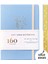 Aqua Mavi 160GSM Bambu Kağıt Koala Aqua Mavi Pu Deri Kapak Mermi Noktalı Defter A5 Ciltli Dergi 160GSM Bambu Kağıt Altın Kenarları (Yurt Dışından) 2