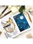 Aqua Mavi 160GSM Bambu Kağıt Koala Aqua Mavi Pu Deri Kapak Mermi Noktalı Defter A5 Ciltli Dergi 160GSM Bambu Kağıt Altın Kenarları (Yurt Dışından) 3
