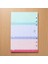 E A5 Sharkbang 40 Sayfa A5 A6 Gevşek Defter Dolum Spiral Ciltleme Dizini Iç Sayfa Aylık Haftalık Yapılacaklar Listesi Kağıt Kırtasiye (Yurt Dışından) 1