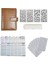 Kahverengi A6 A6 Timsah Pu Deri Defter Bağlayıcı Bütçe Planlayıcısı Organizatör 6 Halka Bağlayıcı Kapak Cepler ve 12 Parça Gider Bütçe Sayfaları (Yurt Dışından) 1