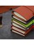 Siyah A6 38 Yaprak Pu Deri Defter A6 Retro Çok Fonksiyonlu Depolama Kart Çantası Iç Sayfa Seti Dıy Günlük Kaydı Kırtasiye Malzemeleri Kawaii (Yurt Dışından) 3