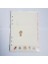 3 Boş Çerçeve A6 94X171MM Cetveller 80 Sayfa Hurda Rezervasyon Planlayıcısı Organizatör 6 Halkalı Defter Için Kağıtları Doldurur A5 A6 A7 (Yurt Dışından) 1