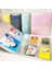 Mavi Kapak A5 3 Halka A5 Slip In Gevşek Yaprak Fotoğraf Albümü 3 Telli Dosya Fotocard Sayfa Cep Koruyucuları Kart Kollu Polaroid 4×6 10×15 Instax Mini Için (Yurt Dışından) 2