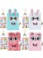 Unicorn 1 A5 Peluş Çocuk Kilitli Günlüğü Kawaii Dizüstü Kilitlenebilir Tavşan Unicorn Not Defteri Gündem Dergisi Günlük Not Defteri Organizatör Çocuk Hediye (Yurt Dışından) 2