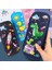 12 Kalem Kutusu Siyah Kawaii Kırtasiye Trousse Scolaire Kalem Kutusu Astuccio 3D Kalemlik Estojo Escolar Kalem Kutusu Okul Malzemeleri (Yurt Dışından) 2