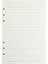 A5 Hattı 45 Sayfa A5 A6 A7 Gevşek Yaprak Defter Dolum Spiral Ciltleyici Iç Sayfa Hattı Boş Zanaat Izgara Iç Kağıt Kırtasiye (Yurt Dışından) 4