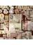 Stil 5 100 Adet Vintage Çiçek Kelebek Mektup Malzeme Etiket Retro Kağıt Deco Scrapbooking Kolaj Arka Plan Dıy Dergisi Günlüğü Zanaat (Yurt Dışından) 4