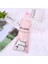 Pembe Kedi 26X10.5 cm Diş Macunu Kalem Kutusu Okul Unicorn Kedi Erkek Kız Için Kalem Kutuları Kırtasiye Öğrenci Muz Fermuar Kalem Kutusu Deri Kalem Çantası (Yurt Dışından) 1