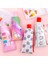 Pembe Kedi 26X10.5 cm Diş Macunu Kalem Kutusu Okul Unicorn Kedi Erkek Kız Için Kalem Kutuları Kırtasiye Öğrenci Muz Fermuar Kalem Kutusu Deri Kalem Çantası (Yurt Dışından) 2
