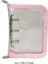 Pembe Kapak Sharkbang Mini 3 Halka Bağlayıcı Süt 3 Delik Fermuar Kapak Gevşek Yaprak Günlük Defter Trf Cep Not Defteri Okul Kırtasiye (Yurt Dışından) 3
