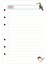 Yapılacaklar A7 Toplam 45 Sayfa 45 Sayfa Kawaii A5 A6 Gevşek Yaprak Defter Kağıdı Dolum Spiral Ciltleyici Dizin Iç Sayfalar Aylık Haftalık Günlük Planlayıcı Gündem A7 (Yurt Dışından) 1