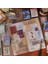 C Dimi 400 Yaprak Retro Bloknot Sülfürik Asit Kağıt Malzeme Kitap Kağıdı Scrapbooking Dekoratif El Sanatları Okul Malzemeleri Kırtasiye (Yurt Dışından) 5