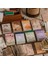 C 50 Adet/paket Ins Malzemeleri Kağıt Mini Kitap Çiçekler Izgara Dıy Scrapbooking Sanat Kolaj Fotoğraf Albümü Önemsiz Günlük Kraft El Işi Kağıdı (Yurt Dışından) 4