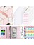 Mermer Pembe A6 A6 Bütçe Organizatör Bağlayıcı Nakit Zarf Sistemi Gevşek Yaprak Defter Diy Günlük Gündem Planlayıcısı Fermuarlı Cep Harcama Sayfası (Yurt Dışından) 2