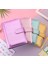 Zip BAG1PCS Yenı Acıbadem Kurabiyesi Renk A6 Pu Deri Dıy Bağlayıcı Defter Kapağı Günlüğü Gündem Planlayıcısı Kağıt Kapak Okul Kırtasiye (Yurt Dışından) 2