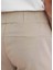 Taş Renk Örme Kumaşdan Jogger Pantolon 4