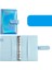 Lazer Mavi A5 2023NEW A5 A6 Acıbadem Kurabiyesi Lazer Renkli Dıy Bağlayıcı Defter Kapağı Günlüğü Gündem Planlayıcısı Kağıt Kapak Okul Kırtasiye (Yurt Dışından) 1