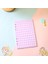 40 Adet Gird Mor A6 A5 A6 Şeffaf El Defter Renkli Klipler ile Bağlayıcı Defter Kapağı Fotoğraf Etiket Toplama Kitap Planlayıcısı Kağıt Kırtasiye (Yurt Dışından) 1