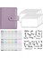 Mor A7 A7 Pu Deri Defter Bağlayıcı Bütçe Planlayıcısı Organizatör Bağlayıcı Kapağı 8 Bağlayıcı Cepler ve 12 Adet Gider Bütçe Sayfaları (Yurt Dışından) 1