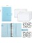 Mor ve Etiket Classeur A6 Buget Bağlayıcı Pu Deri Defter Bağlayıcı Bütçe Planlayıcısı Organizatör A6 Bağlayıcı Cepler Classeur Zarf Bütçe Planlayıcısı (Yurt Dışından) 2