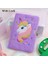 Mavi A5 Peluş Dizüstü Kilitli Sevimli Köpek Dergisi A5 Günlüğü Unicorn Planlayıcısı Organizatör Kawaii Okula Dönüş Not Defteri Kore Eskiz Defteri (Yurt Dışından) 1