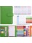 Yeşil B Seti A6 Bağlayıcı Defter Bütçe Planlayıcısı Defter Kapakları Klasör 6 Delik Bağlayıcı Cepler Bağlayıcı Fermuar Para Tasarrufu Zarf (Yurt Dışından) 1