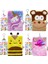 Desen 2 A5 Sevimli Peluş Günlüğü Gizli Defter Çocuklar Için Kilit ve Anahtar ile Kız Erkek Bulanık Not Defteri Kırtasiye Hediye 1 Anahtarlık + 2 Çıkartmalar (Yurt Dışından) 2