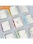 10 Adet Mat Kart Çantası Mini 3 Halka Bağlayıcı Günlüğü El Kitabı Kore Kırtasiye Defter ve Dergisi Scrapbooking Okul Malzemeleri (Yurt Dışından) 2