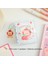 Yeni Beyaz Set 3 Delik Mini Pvc Gevşek Yaprak Günlüğü Yenı Şeffaf Cep Küçük Dergisi Gezgin Dizüstü Sevimli Karikatür Dıy Planlayıcısı Seti (Yurt Dışından) 1